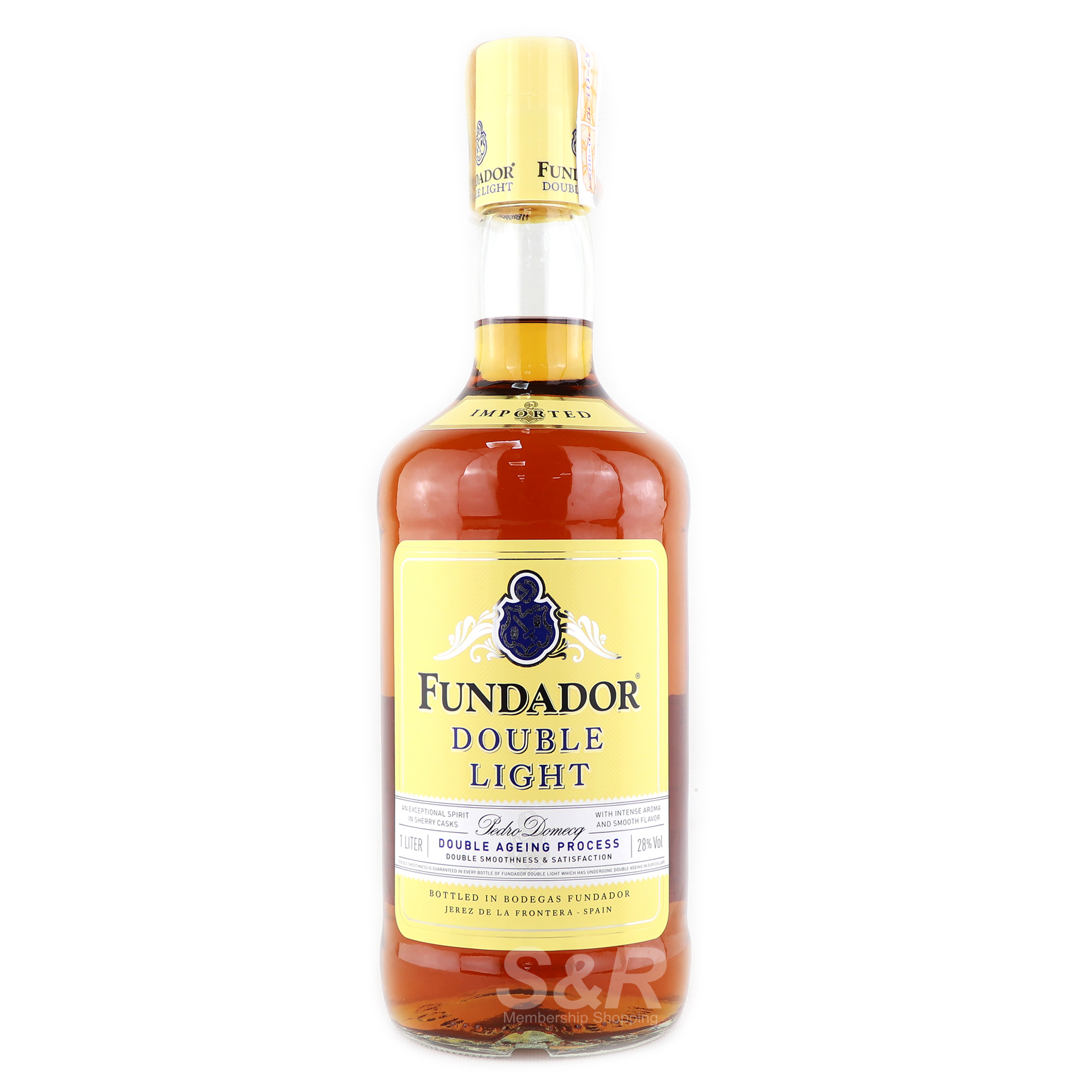 Fundador Double Light Brandy 1L Fundador Double Light Brandy 1L